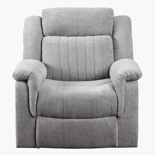 كنبة استرخاء مفرد جريفين لون رمادي مقاس 100x94x96س...