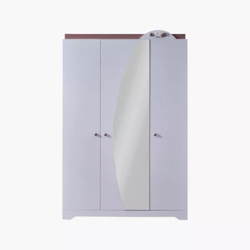 خزانة ملابس بـ3 أبواب مع مرآة من مارا