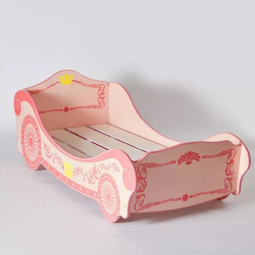 سرير أطفال سيارة فردي خشب هندسي بينك - من ليفربول