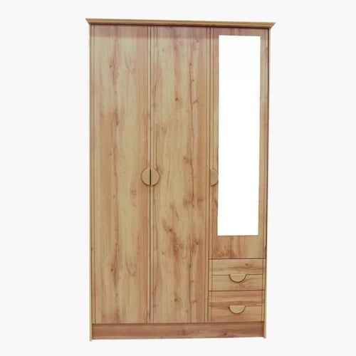 خزانة ملابس بـ 3 أبواب ودرجين ومرآة من تيرنوڤيا