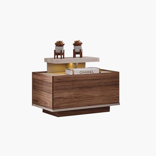 طقم غرفة نوم كينج 6 قطع منجدة بمساحة تخزين هيدرولي...