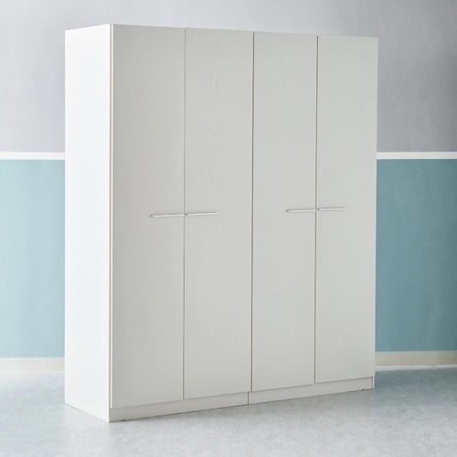 دولاب ملابس فرانكفورت خشب 4 أبواب مقاس 216x60x182...