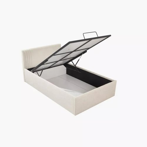 سرير توين منجد بتخزين هيدروليك نيكست من ليــونا -...