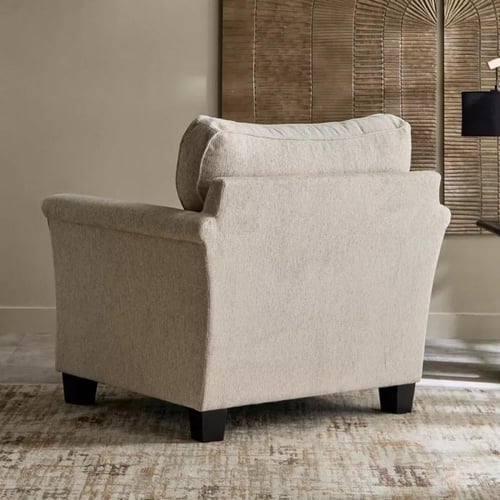 كنبة أورفيلّا بمساند ذراعين مع وسادة قماش لون بيج...