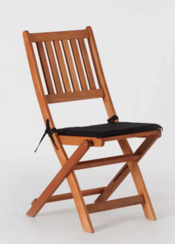 طقم للجلسات الخارجية باهاما 4 مقاعد مع طاولة من خش...