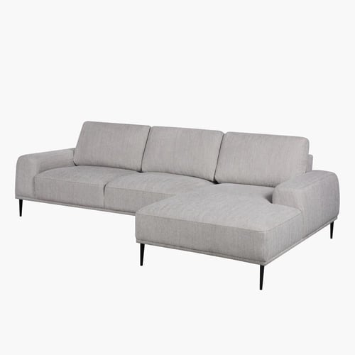 كنب زاوية يسار كيرلا علي شكل حرف L بارجل معدنيه قم...