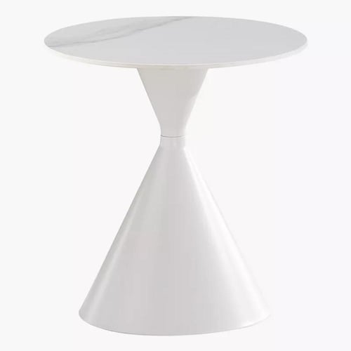 طقم طاولات قهوة إلفيورا قطعتين سطح من الحجر الملبد...