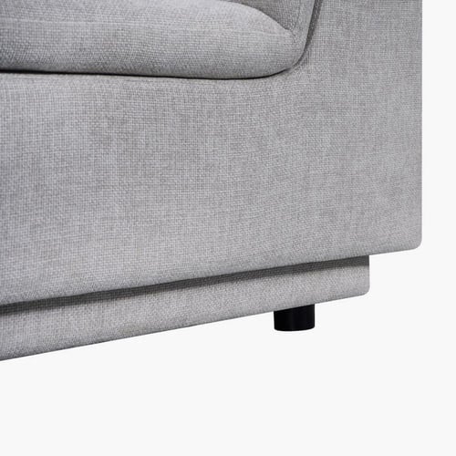 كنبة قماش بمقعدين مع وسادتين من بيكاسو