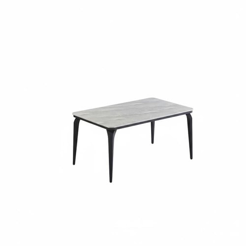 طاولة طعام فيورداليزو سطح بديل الرخام 6 كراسي قماش...