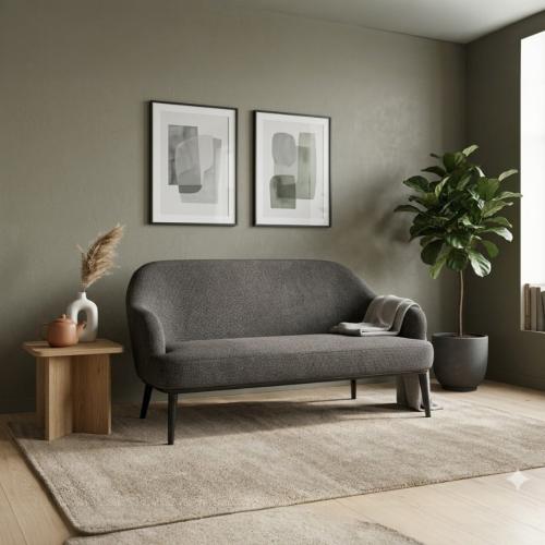 كنبة ثنائية برونيتا بمسند ظهر مرتفع ليمنحك الراحة...