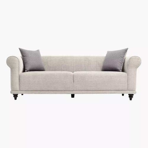 كنبة قماش 3 مقاعد مع وسادتين من جرانا بتصميم فخم و...