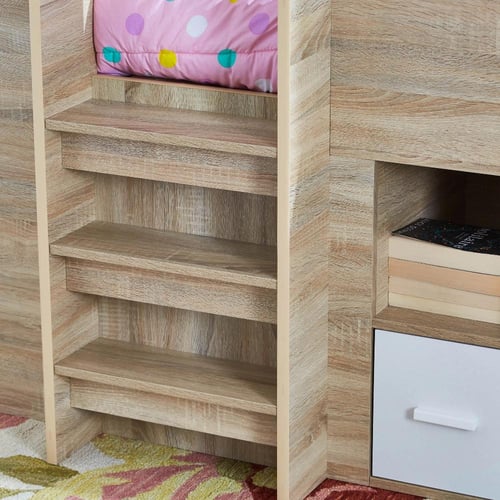 سرير فردي علوي بوحدة تخزين من كوبر كوستاجات - 90x1...