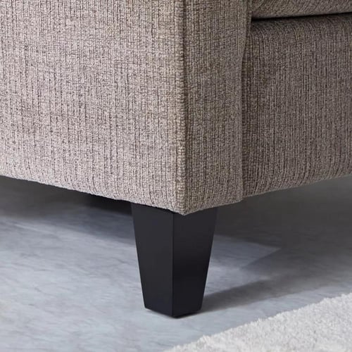 كنبة كاستيلّا بمقعد واحد و وسادة لون ابيض هيكل خشب...