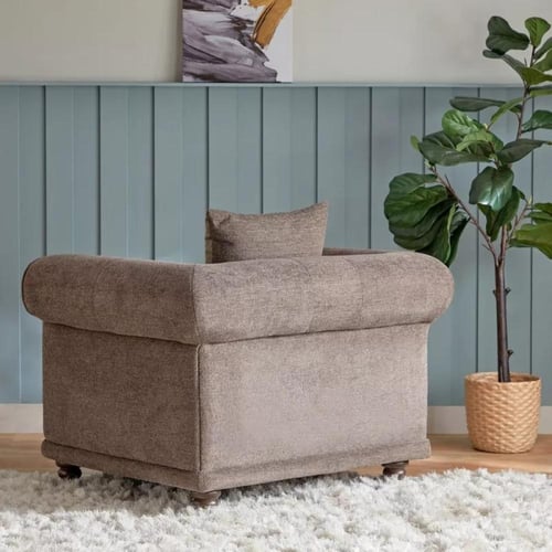 كنبة قماش مقعد مع وسادة من جرانا بتصميم فخم و عصري