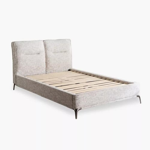 سرير توين منجد من فلورين - 120x200 سم