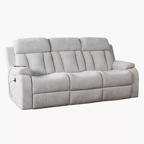 كنبة استرخاء باري 3 مقاعد مع مدخل يو إس بي لون رما...