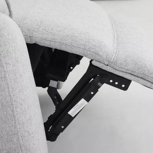 كنبة استرخاء مارڤييرا قماش لون رمادي فاتح 3 مقاعد...