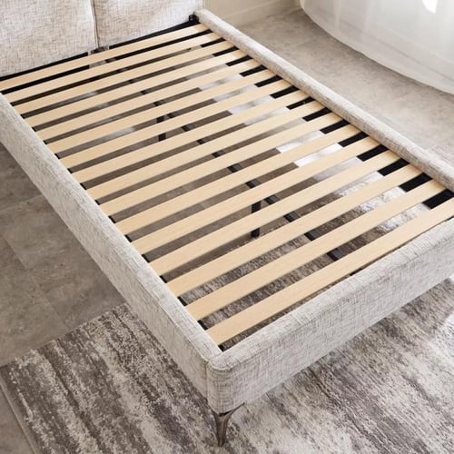 سرير توين منجد من فلورين - 120x200 سم