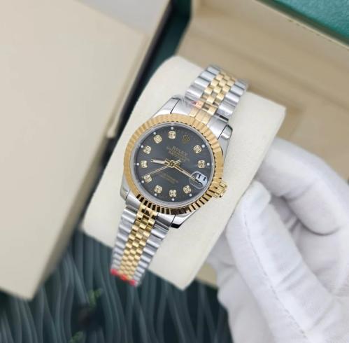 ساعة رولكس نسائية بطارية ديت جست