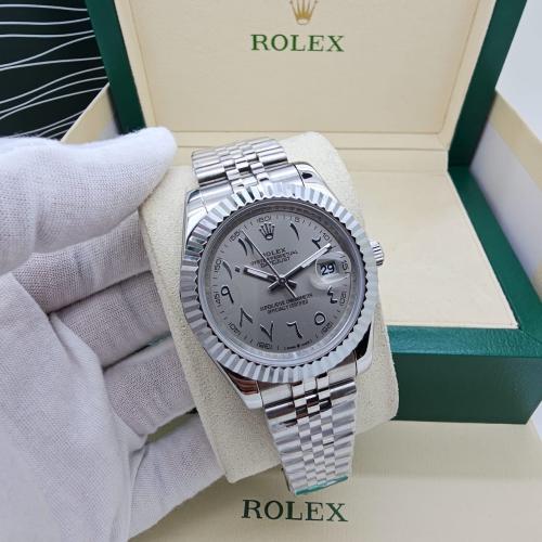 ساعة رولكس ارقام عربي بطارية