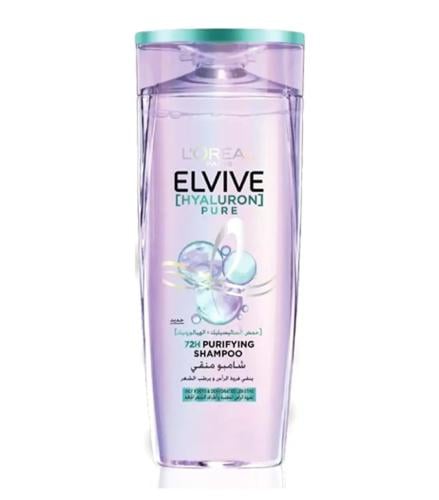 شامبو لوريال باريس إيلفيف منقي هيالورون بيور - 400...