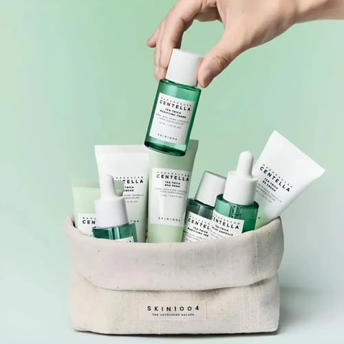 مجموعة السفر تي-تريكا للعناية بالبشرة وعلاج حب الش...