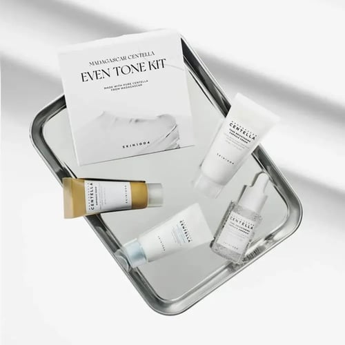 سكين 1004 - مجموعة سنتيلا للعناية بالبشرة – 4 قطع