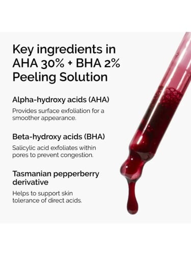 ذا أورديناري | محلول التقشير المكثف AHA 30% + BHA...