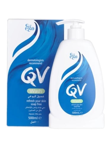 QV | غسول الوجه اللطيف – تنظيف فعّال بدون جفاف للب...