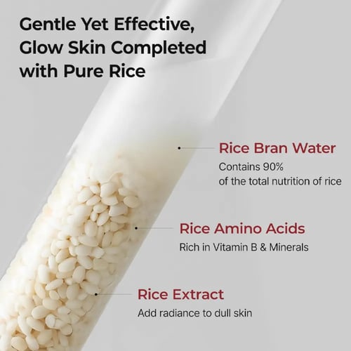 تونر الارز الابيض المعزز للاشراقة والترطيب من دكتو...