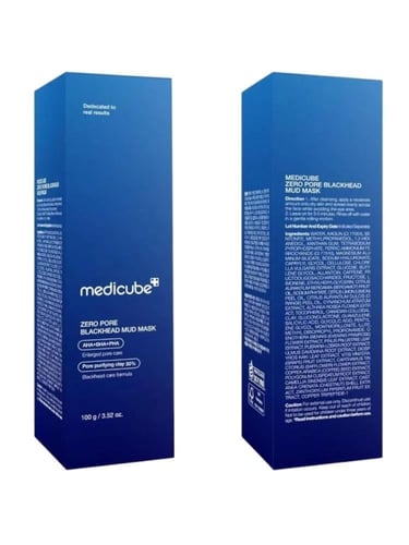 ميديكيوب قناع الطین لإزالة الرؤوس السوداء( 100 جم)