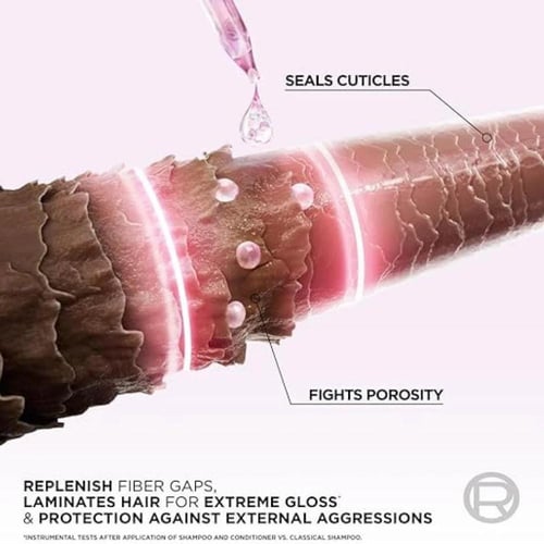 شامبو إيلفيف جليكوليك جلوس لتلميع الشعر من لوريال...