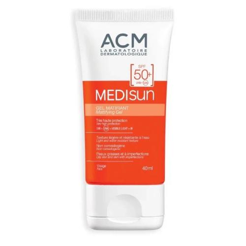 أي سي إم جل واقي شمسي SPF 50 - تأثير مطفي 40 مل