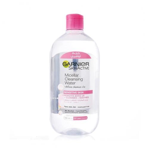 مزيل مكياج سكين اكتيف من غارنييه بتقنية ماء الميسي...