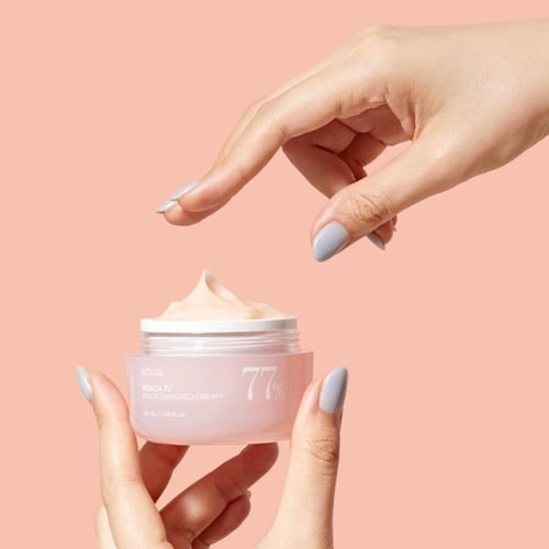 كريم بخلاصة الخوخ 70% والنياسيناميد من أنوا - 50 م...