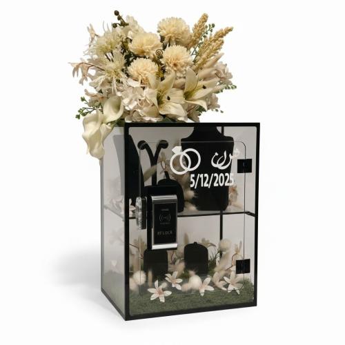 بوكس إلكتروني NFC فاخر بالبطاقة – تنسيق ورد أنيق ل...