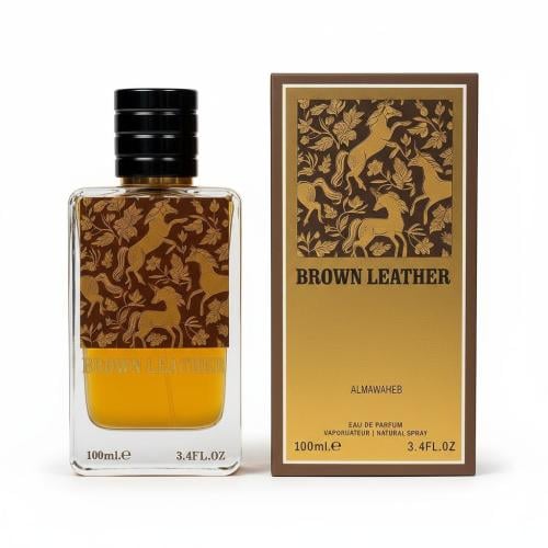 عطر براون ليذر للرجال من فراغرانس وورلد جلدي شرقي...