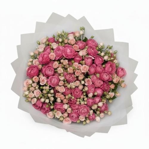 باقة بيبي روز جامبو | تنسيق فاخر بحجم كبير