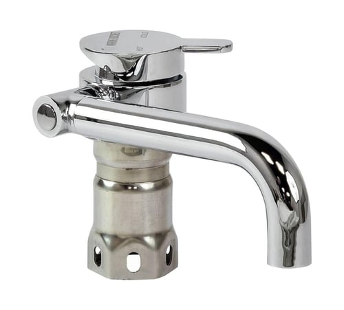 صنبور قابل للطي خطين حار/بارد 2