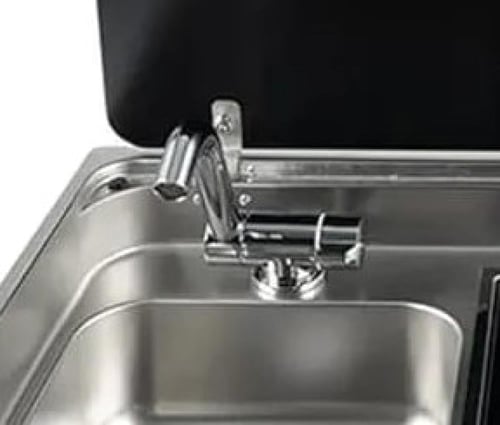 صنبور قابل للطي خطين حار/بارد 1