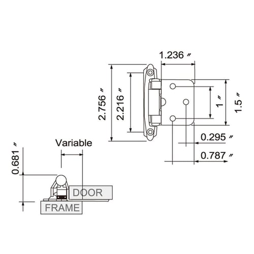 مفصل ديكور حديد أسود أو فضي