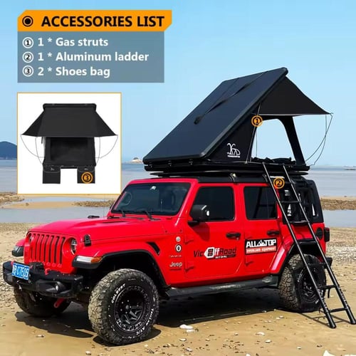 خيمة سقف السيارة (المثلثة)