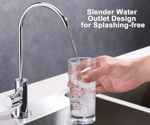 حنفية ماء ستيل خط واحد