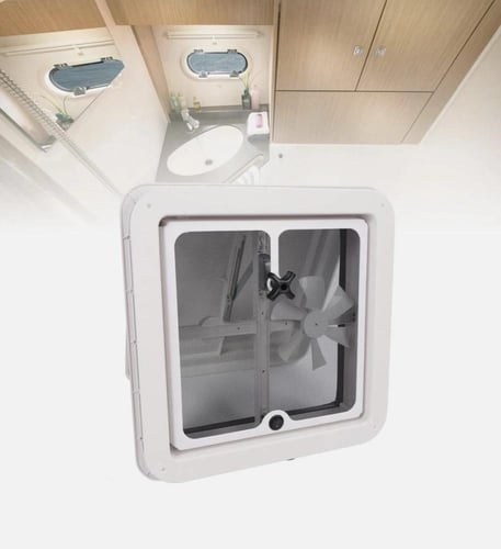 فتحت تهويه مع مروحه