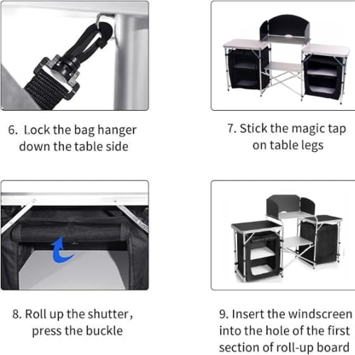 طاولة مطبخ متنقل