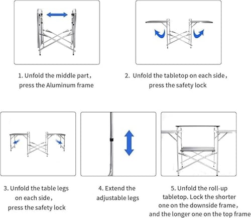 طاولة مطبخ متنقل