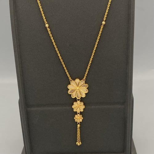 سبحه ذهب عيار 21 الوزن 6.60 جرام