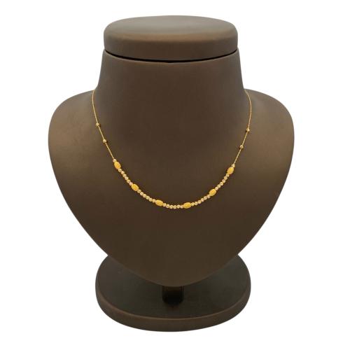 عقد ذهب عيار 21 الوزن 4.17 جرام