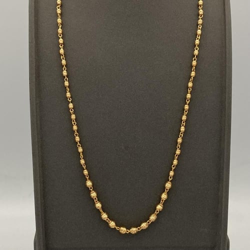 سبحه ذهب عيار 21 الوزن 8.43 جرام