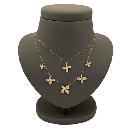 عقد ذهب عيار 18 الوزن 5 جرام